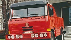 První série fotografií Pumy vznikla nedlouho po jejím dokon�ení p�ed budovou...