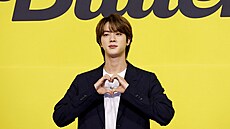 Nejstar�í �len k-popové skupiny BTS Jin (Soul, 21. kv�tna 2021)