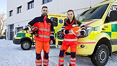 Záchranái Zdravotnické záchranné sluby Plzeského kraje získali v Plzni na...