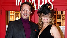 Russell Thomas a Kim Cattrallová (Pa�í�, 6. prosince 2022)