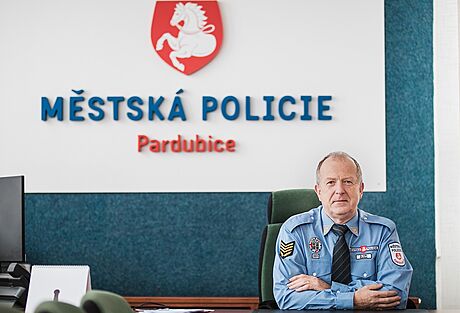 Odcházející editel pardubické Mstské policie Rostislav Hübl.