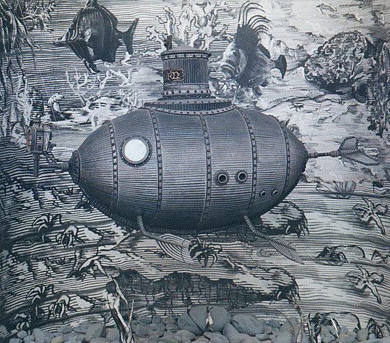 Tvar apkovy ponorky se nejspí podobal lunm Johna Philipa Hollanda a je u...
