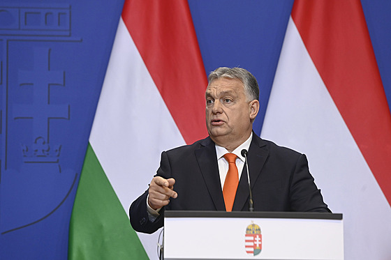 Maarský premiér Viktor Orbán (21. prosince 2022)