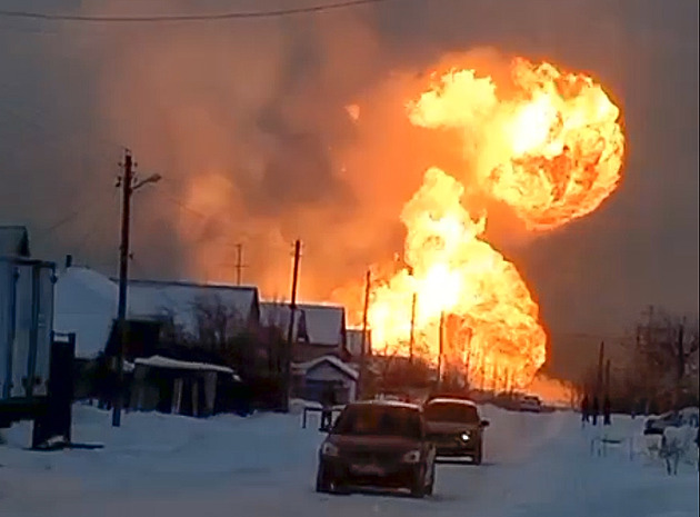 Při explozi plynovodu v Čuvašsku zemřeli tři lidé, příčina havárie je nejasná