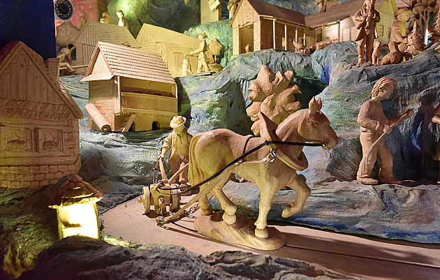 Betlém v Horní Lidči jde naproti nevidomým. Figurky mohou vzít do ruky