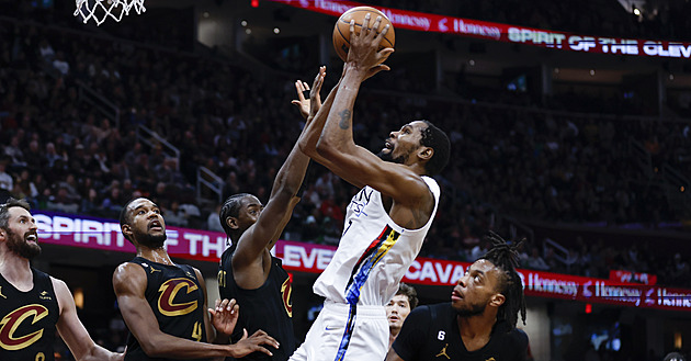 Basketbalisté Brooklynu dobyli Cleveland a vystřídali ho na třetím místě