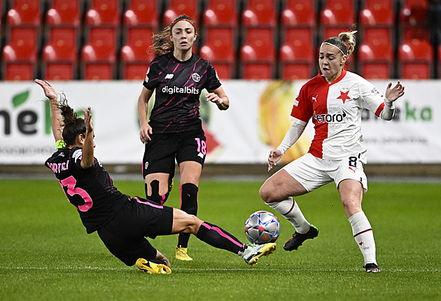 Fotbalistky Slavie v posledním zápase Ligy mistryň prohrály s AS Řím 0:3