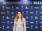 Ester Ledecká na vyhláení ankety Sportovec roku.