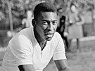 Nejlepí fotbalista historie Pelé, kdy mu bylo ptadvacet let.