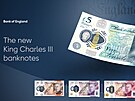 Nová bankovka s králem Karlem III. (20. prosince 2022)