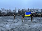 První rotace ukrajinských voják dokonila výcvik ve vojenském prostoru Libavá...