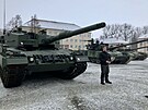 Vojci v Pslavicch pevzali prvn tank Leopard 2A4, kter esko zskalo...