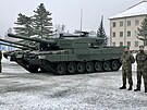 Vojci v Pslavicch pevzali prvn tank Leopard 2A4, kter esko zskalo...