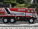 Tatra 815 VE 6x6, která jela Dakar v roce 1986.