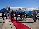 Ukrajinský prezident Volodymyr Zelenskyj piletl do Washingtonu. (21. prosince...