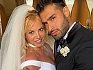 Britney Spears a Sam Asghari se vzali 10. ervna 2022.