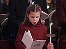 Princezna Charlotte na vánoním koncert ve Westminsterském opatství (Londýn,...