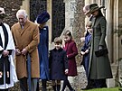 Král Karel III., královna cho Camilla, princ Louis, princezna Charlotte, princ...