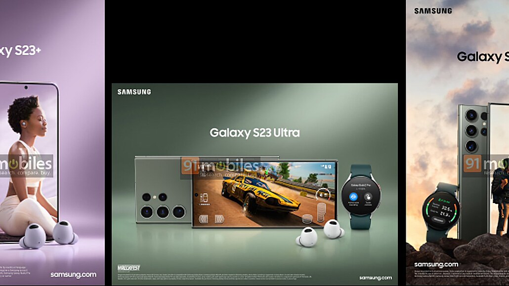 Samsung Galaxy S23 únik propaga�ních fotografií