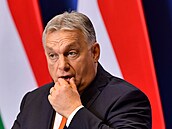Maďarský premiér Viktor Orbán (21. prosince 2022)