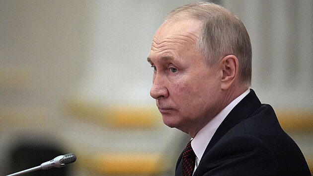 Rusk prezident Vladimir Putin se astn setkn vedoucch pedstavitel Spoleenstv nezvislch stt (SNS) v Petrohrad. (26. prosince 2022)