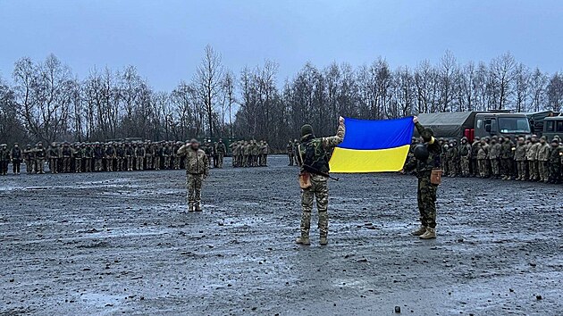 První rotace ukrajinských voják dokonila výcvik ve vojenském prostoru Libavá...
