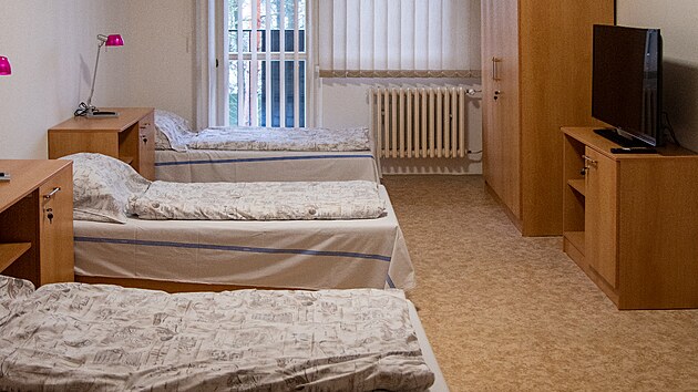Pohled do bytu, kter mnohou vyut rodie dt hospitalizovanch ve Fakultn nemocnici Olomouc.