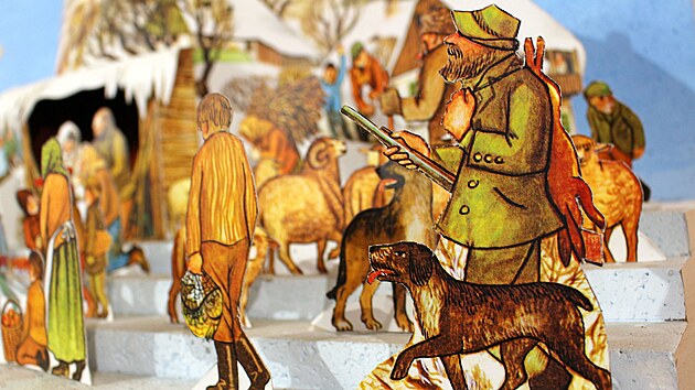 Paprov betlmy ze sbrky Miroslava Kopeckho jsou k vidn v Muzeu Chalupn v Radi u pice.