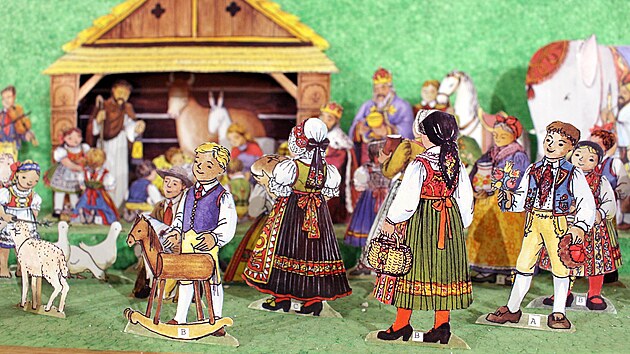 Paprov betlmy ze sbrky Miroslava Kopeckho jsou k vidn v Muzeu Chalupn v Radi u pice.