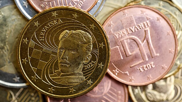 Nov chorvatsk euromince s portrtem Nikoly Tesly