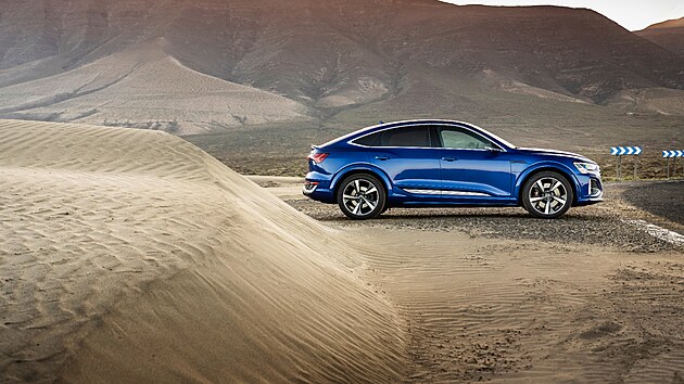 Audi Q8 e-tron Ultrablue