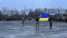 První rotace ukrajinských vojáků dokončila výcvik ve vojenském prostoru Libavá...