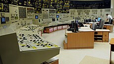 Dispeerské pracovit II. bloku Jaderné elektrárny V1 v Jaslovských...
