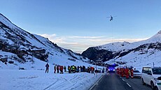 V Rakousku se strhla lavina, původně se hledala desítka lyžařů. (25. prosince...