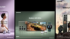 Samsung Galaxy S23 únik propaga�ních fotografií