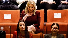 Man�elka staronového izraelského premiéra Benjamina Netanjahua Sara (naho�e,...