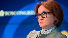 Šéfka ruské centrální banky Elvira Nabiullinová