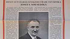 Obanské noviny z roku 1938 (prosinec 2022)
