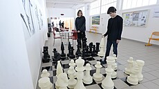 Gymnázium na námstí T.G.Masaryka ve Zlín sídlí v baovské budov ze 30. let...