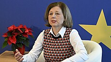 Setkání místopředsedkyně Evropské komise Věry Jourové s novináři u příležitosti...