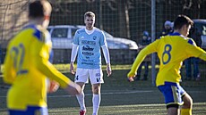 Jakub Jugas v benefi�ním duelu Výb�ru kraje proti týmu SK Ba�ov 1930.