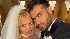 Britney Spears a Sam Asghari se vzali 10. června 2022.