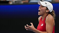 United Cup: americká tenistka Madison Keysová se zlobí v souboji s eskou...