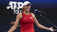 United Cup: americká tenistka Madison Keysová po výhe nad eskou rivalkou...