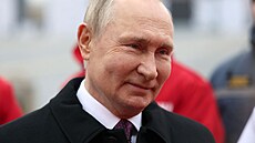 Ruský prezident Vladimir Putin během oslav Dne národní jednoty (4. listopadu...