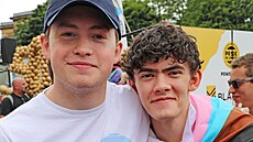 Kit Connor a Joe Locke (Londýn, 2. �ervence 2022)