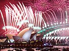 Novoroní oslavy v australském Sydney (1. ledna 2023)