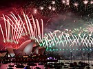 Novoroní oslavy v australském Sydney (1. ledna 2023)