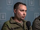 Náelník ukrajinské vojenské rozvdky Kyrylo Budanov (22. záí 2022)