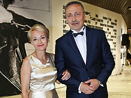 Veronika ilkov a Martin Stropnick (Karlovy Vary, 1. ervence 2016)